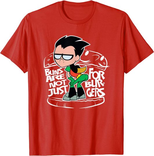 Discover Camiseta para Homem e Mulher Teen Titans Go Robin Buns