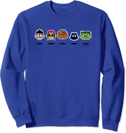 Discover Sweatshirt Unissexo com Estampa de Teen Titans Go