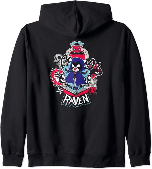 Discover Sweatshirt com Capuz Unissexo Teen Titans Go Raven
