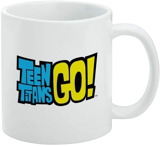 Discover Caneca de Cerâmica Clássica com Logo de Teen Titans Go