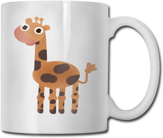 Discover Caneca de Cerâmica Clássica Girafa Desenho Animado Presente para Amantes de Animal