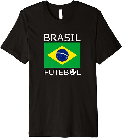 Discover T-shirt Futebol do Brasil | T-shirt para Homem e Mulher