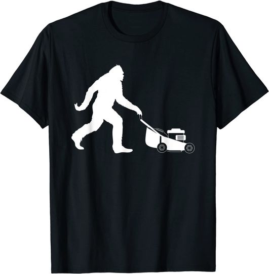 Discover Camiseta Unissexo Manga Curta Macaco O Cortador de Grama