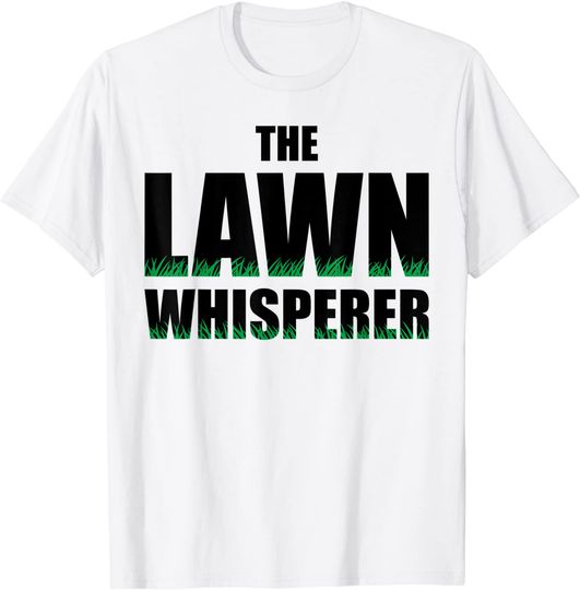 Discover T-Shirt Unissexo Manga Curta The Lawn Whisperer