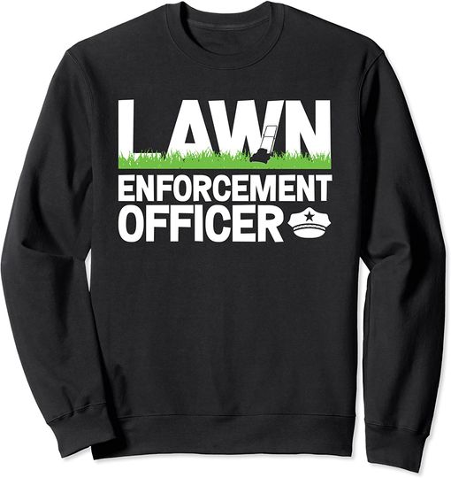 Discover Suéter Sweater para Homem e Mulher Lawn Enforcement Officer
