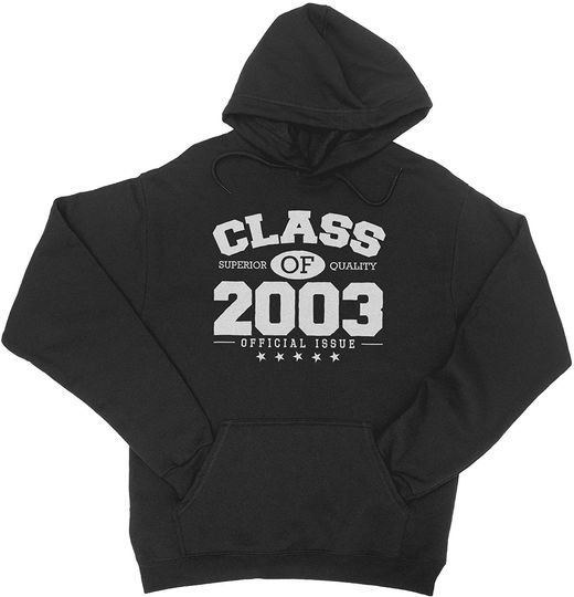 Discover Class Of 2003 | Hoodie Sweater com Capuz para Homem e Mulher