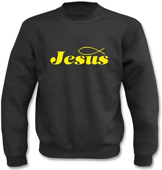 Discover Suéter Sweatshirt para Homem e Mulher Jesus