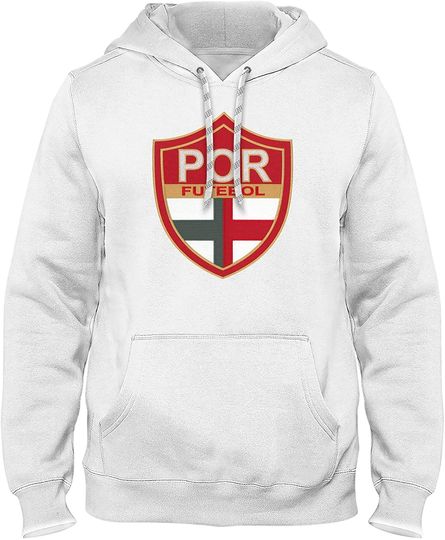 Discover Emblema Futebol de Portugal | Hoodie Sweatshirt com Capuz para Homem e Mulher