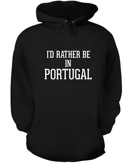 Discover Hoodie Sweater com Capuz para Homem e Mulher I’d Rather Be In Portugal