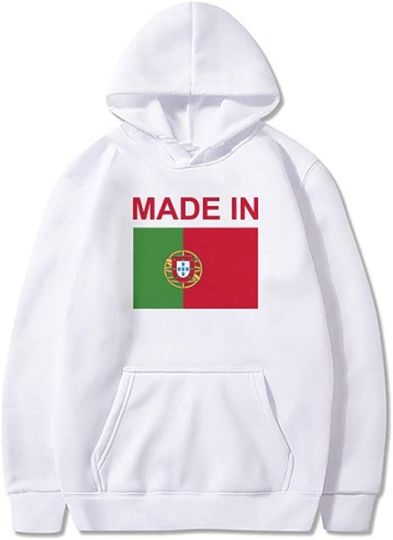 Discover Made In Portugal | Hoodie Sweatshirt com Capuz para Homem e Mulher