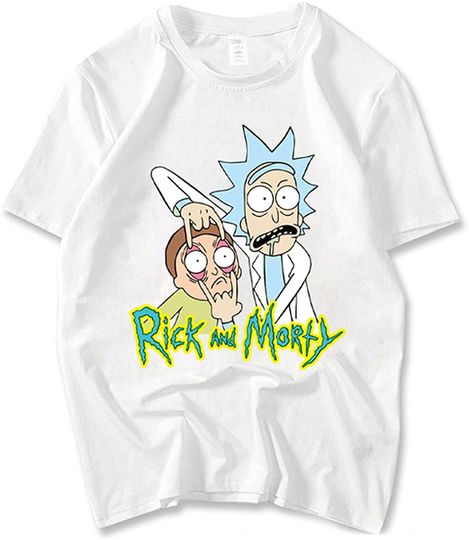 Discover Camiseta Manga Curta para Homem e Mulher | T Shirt Engraçadas Rick E Morty