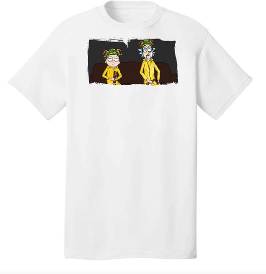 Discover T-Shirt Camisete Manga Curta para Homem e Mulher Rick e Morty