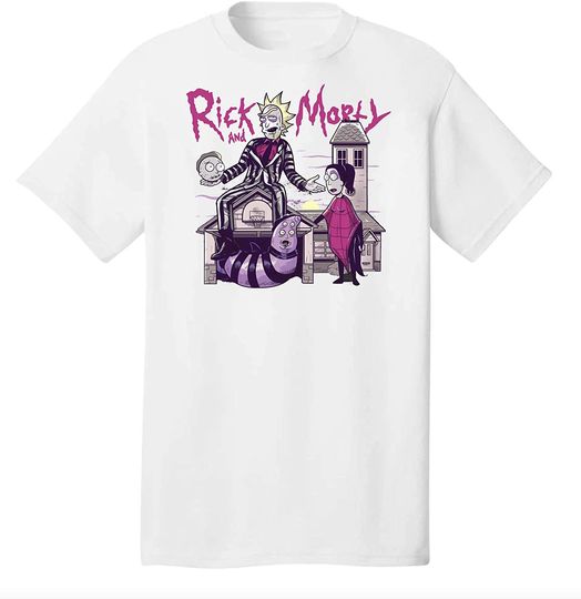 Discover T-Shirt Camisete Unissexo Manga Curta Rick & Morty