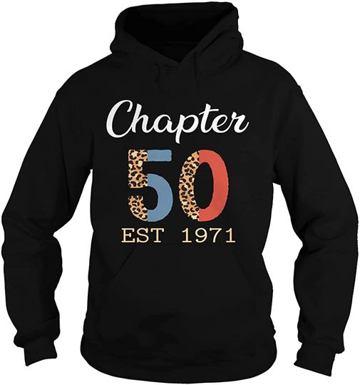 Discover Hoodie Sweater com Capuz para Homem e Mulher Presente de Aniversário de 50 Anos 1971