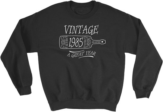 Suéter Sweater para Homem e Mulher Vintage 1985