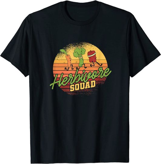 Discover Herbivore Squad T-shirt Vegan | Tamanhos S-3XL