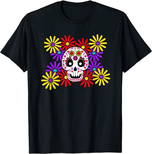 Discover Festa Dia dos Mortos | T-Shirt Camiseta Manga Curta para Homem e Mulher