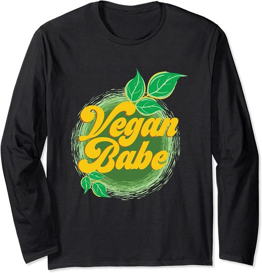 Discover Camisola de Mangas Compridas Vegano Vegan Babe