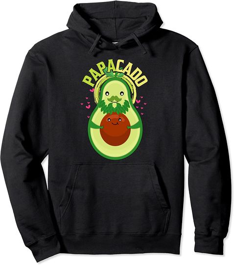 Discover Sweatshirt com Capuz Papacado | Vegan com Avocado| Presente Vegano