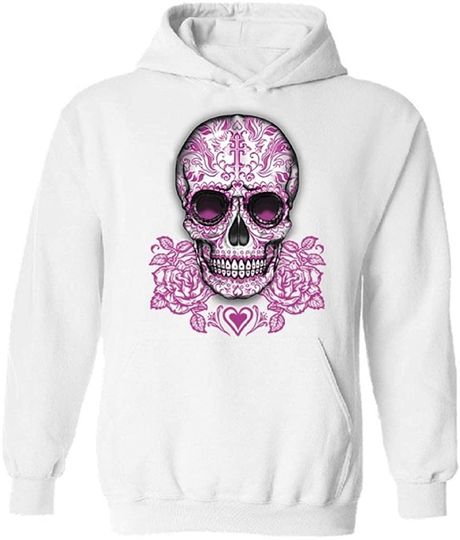 Discover Hoodie Sweatshirt com Capuz Unissexo para o Dia dos Mortos
