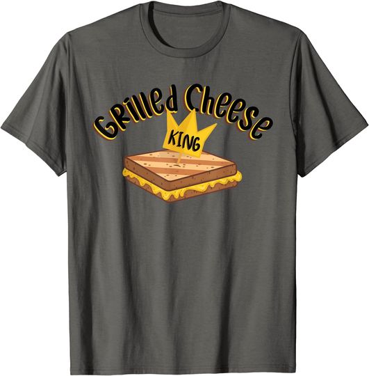 Discover T-shirt para Homem e Mulher Sandwich King| Dia do Sanduíche