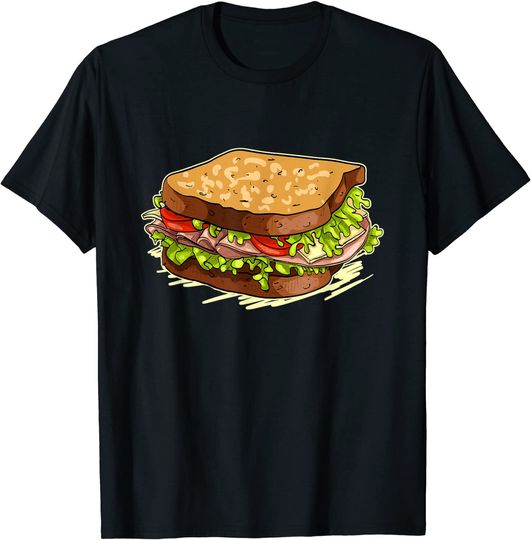 Discover Camiseta T-shirt Sanduíche Sandwich