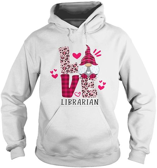 Discover Love Librarian | Hoodie Sweater com Capuz para Homem e Mulher