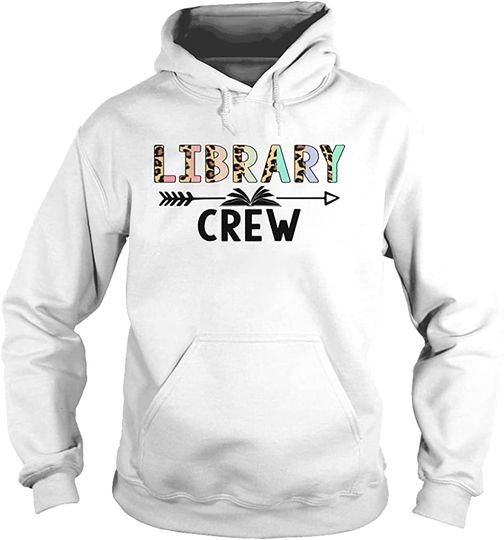Discover Library Crew | Hoodie Sweater com Capuz para Homem e Mulher
