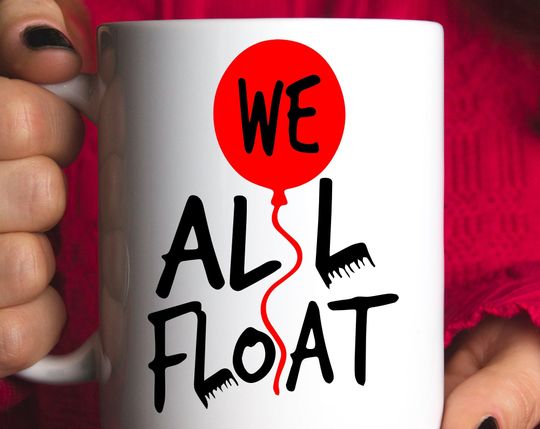 Discover Caneca de Cerâmica Clássica IT We All Float