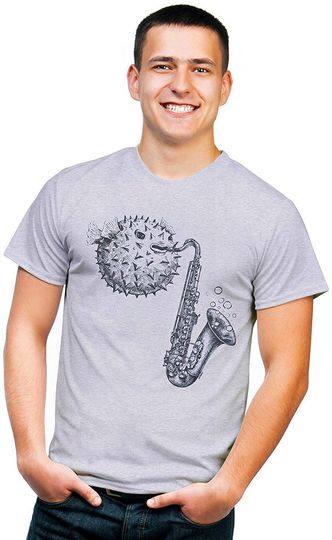 Discover Camiseta com Estampa de Música T-shirt Clasico