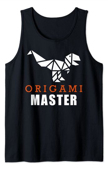 Discover T- shirt Camisola sem Mangas Unissexo Dinossauro Mestre de Origami Dobrar de Papel Presente Ideal