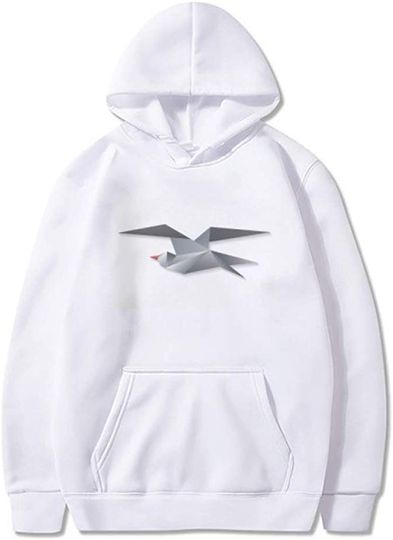Discover Pássaro de Papel Dobrável de Origami Presente Ideal | Hoodie Sweater com Capuz para Homem e Mulher