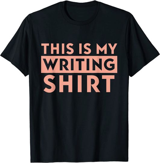 Discover T-shirt Camiseta Escritor de Novelas