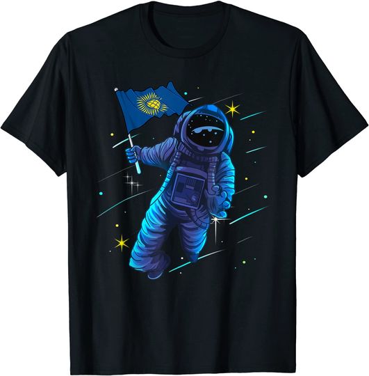 Discover Patrimonio de la Commonwealth Riqueza Común Astronauta Luna Camiseta