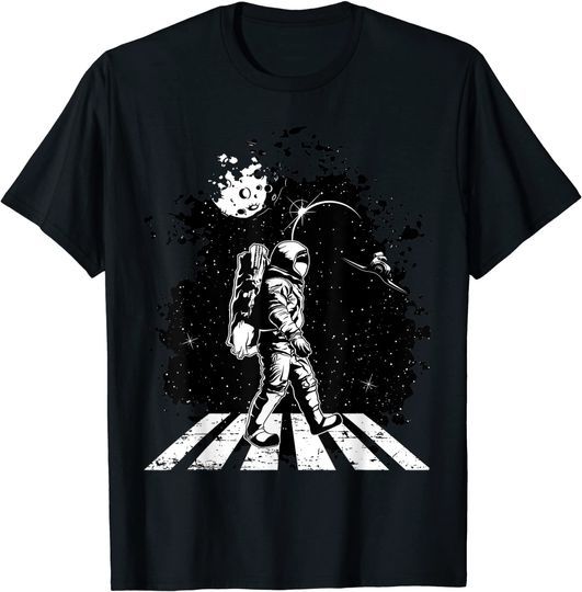 Discover Camiseta T-shirt Cruzado Astronauta Zebra Universo Espacial