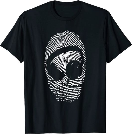 Discover T-shirt Camiseta DJ Deejay Disk Jockey Auriculares