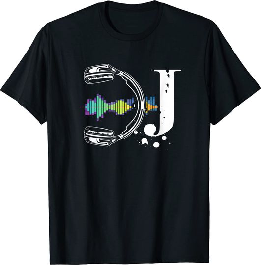 Discover T-shirt Camiseta Camisas DJ Headphone