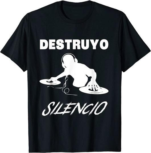 Discover T-shirt Camiseta de DJ de Música Divertida