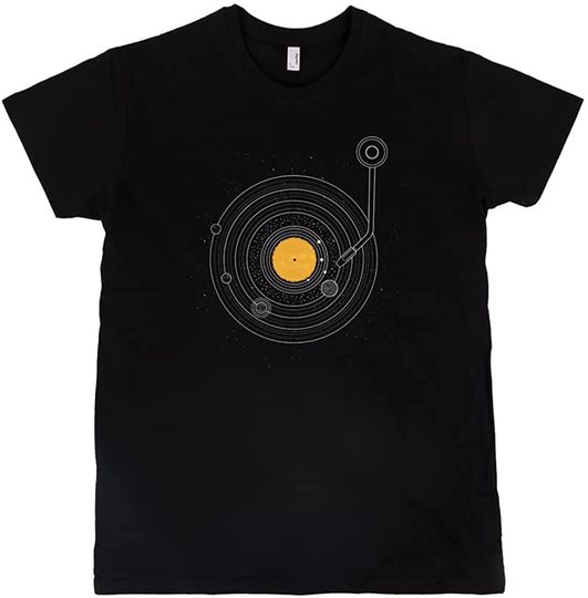 Discover T-shirt Camiseta Sinfonia Música DJ para Mulher Homem e Crianças