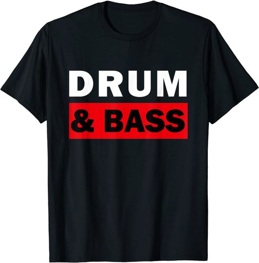 T-shirt Camiseta Meninos Baixo Música DJ