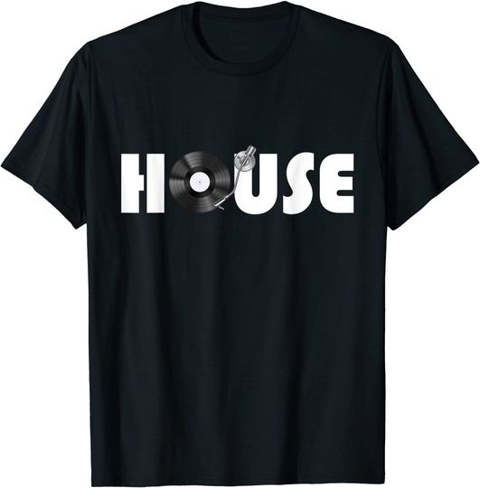 Discover T-shirt Camiseta Techno Casa Música DJ para Criança