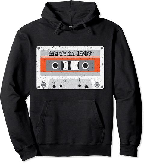 Discover Hoodie Sweater com Capuz Unissexo DJ Vintage 80s