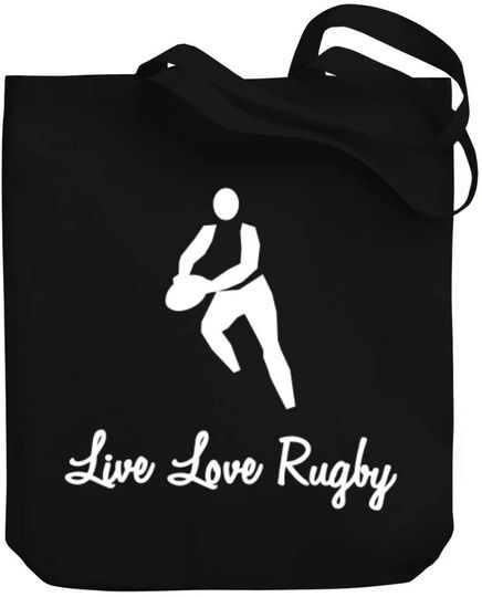 Discover Live Love Rugby | Sacola Tecido Clássica