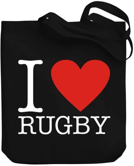 Discover I Love Rugby | Bolsa de Sacola Clássica