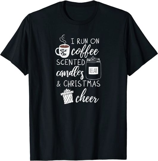 Discover T-shirt Unissexo Café, Velas Perfumadas, Velas de Natal
