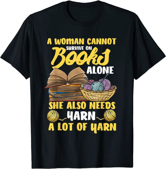 T-shirt Clássico para Homem e Mulher Camiseta Crochê Astral