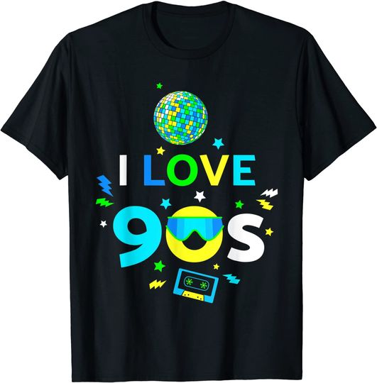 Discover T-shirt Festa Dança dos Anos 90 | Camiseta para Homem e Mulher