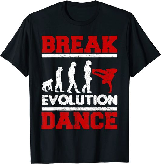 Discover T-shirt Break Dance dos Anos 90 Evolução de Hip Hop