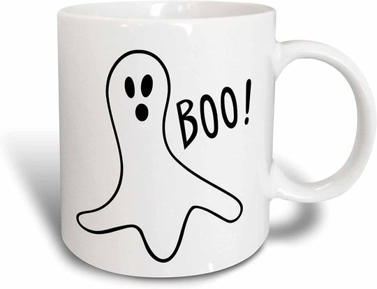 Discover Mug Caneca de Cerâmica Fantasma Boo