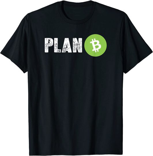 Discover T-Shirt Clássico Unissex Bitcoin Cash Plano
